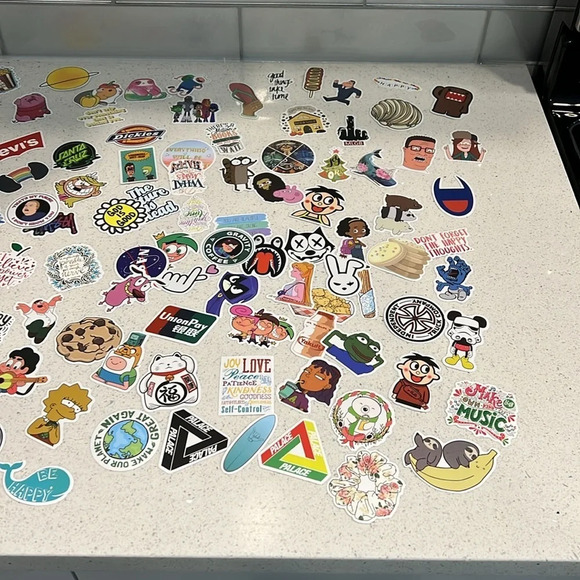 Lot #1 of  a verity of stickers - Picture 3 of 5